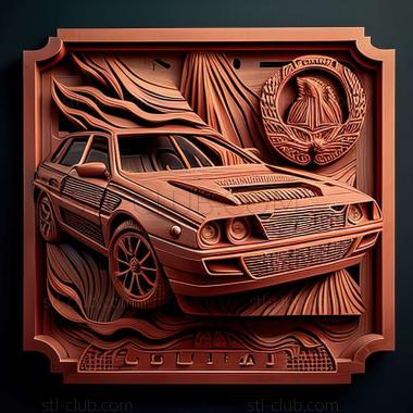 3D model Lancia Delta (STL)